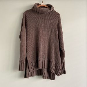 EUC Aerie Chenille turtleneck sweater